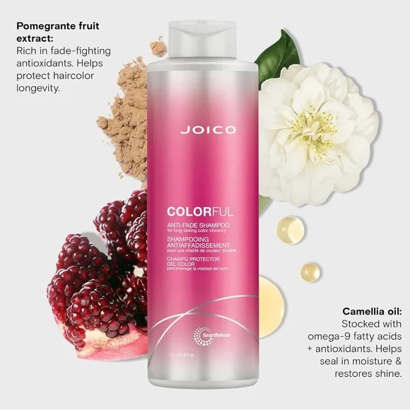NWT Joico Colorful Anti-Fade Shampoo 1L - Picture 2 of 9